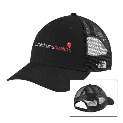  The North Face Black/Black Ultimate Trucker Hat - Childrens Health Logo