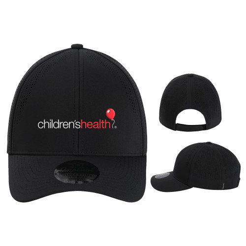  Imperial Black The Alpha Cap - Childrens Health Logo