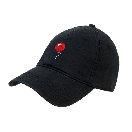  Black Unstructured Adjustable Low Profile Hat - Childrens Health Red Balloon