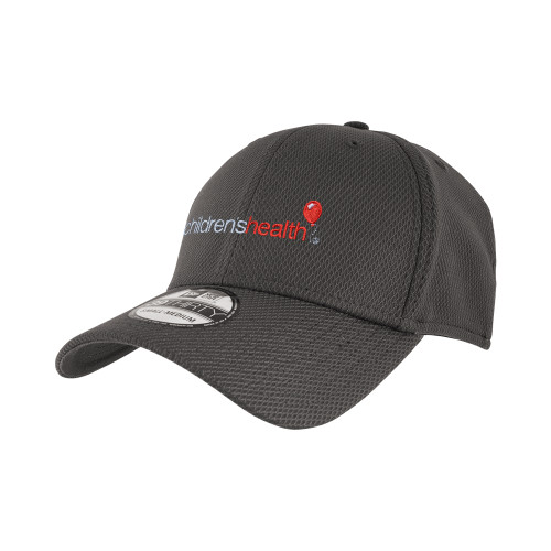  New Era Charcoal Diamond Era 39Thirty Stretch Fit Hat - Childrens Health Logo