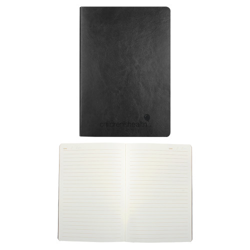  Fabrizio Black Soft Cover Journal - Childrens Health Logo Engrave