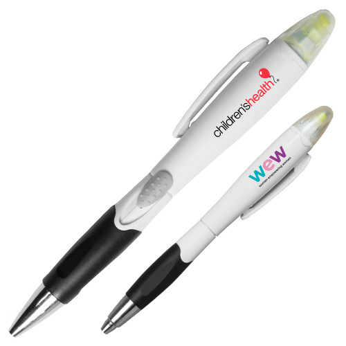  Blossom White Pen/Highlighter - Childrens Health Logo