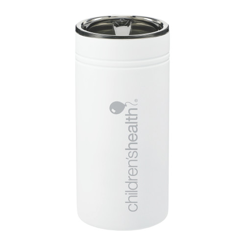 Sherpa Vacuum White Tumbler & Insulator 12oz - Childrens Health Logo Engrave