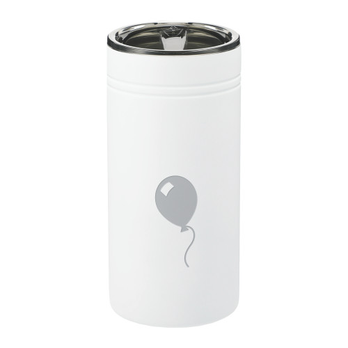  Sherpa Vacuum White Tumbler & Insulator 12oz - Childrens Health Red Balloon Engraved