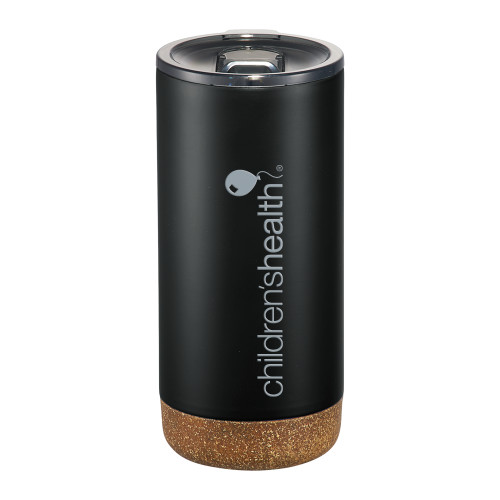  Valhalla Vacuum Insulated Black Tumbler 16oz - Childrens Health Logo Engrave