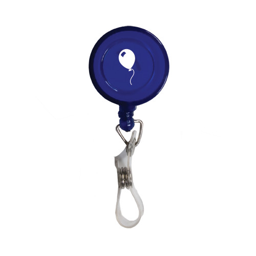  Blue Retractable Badge Holder - Childrens Health Red Balloon