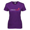 Thumbnail image for  Womens Purple Short Sleeve Tee