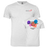 Thumbnail image for  Next Level Heather White Triblend Tee