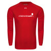 Thumbnail image for  Under Armour Red Long Sleeve Tech Tee