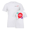 Thumbnail image for  Bella + Canvas Ash Grey Jersey Cotton T Shirt
