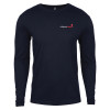 Thumbnail image for  Next Level Navy Cotton Long Sleeve Tee