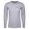 Thumbnail image for  Next Level Heather Grey Cotton Long Sleeve Tee