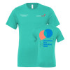 Thumbnail image for  Bella + Canvas Teal Jersey Cotton T Shirt