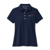 Thumbnail image for  Peter Millar Womens Navy Button Polo