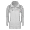 Thumbnail image for  Womens White Sport Wick Stretch Full Zip Jacket