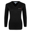Thumbnail image for  Womens Black VNeck Sweater