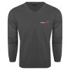 Thumbnail image for  Charcoal Heather VNeck Sweater