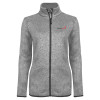 Thumbnail image for  Womens Grey Heather Fleece Jacket
