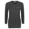 Thumbnail image for  Womens Charcoal Cardigan Sweater