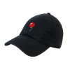 Thumbnail image for  Black Unstructured Adjustable Low Profile Hat