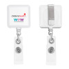 Thumbnail image for  White Square Retractable Badge Holder