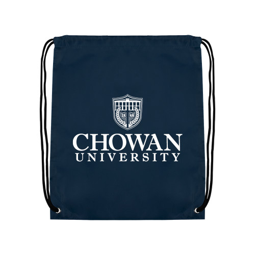  Navy Drawstring Backpack - Primary Mark
