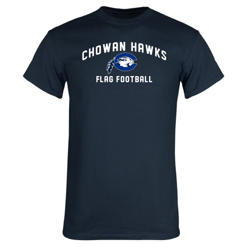  Navy T Shirt - Flag Football