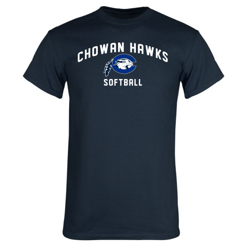  Navy T Shirt - Chowan Softball