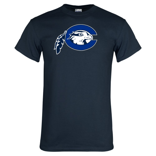  Navy T Shirt - Mascot Logo