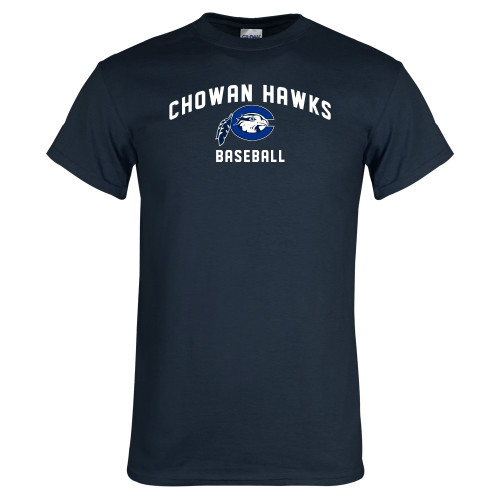  Navy T Shirt - Chowan Baseball