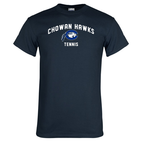 Navy T Shirt - Chowan Tennis