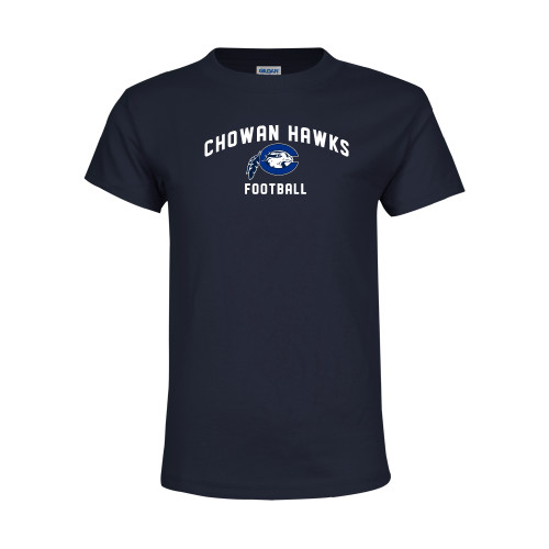  Youth Navy T Shirt - Chowan Football