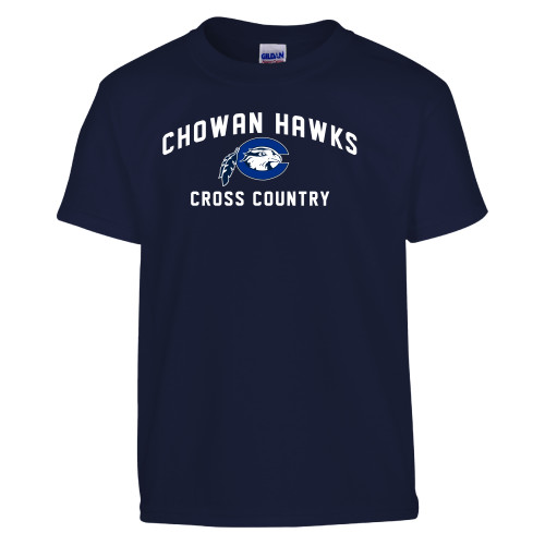  Youth Navy T Shirt - Chowan Cross Country