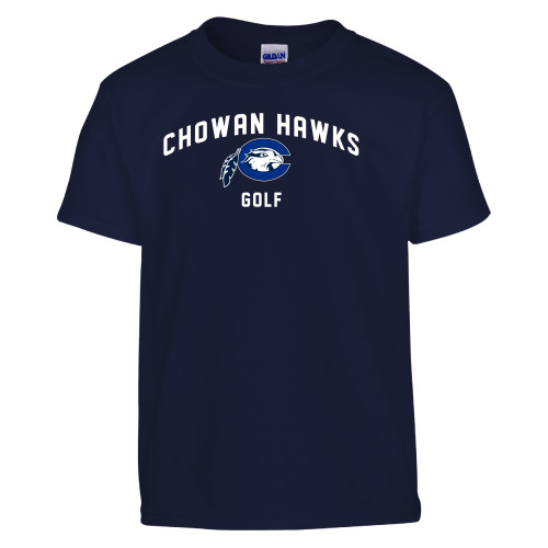  Youth Navy T Shirt - Chowan Golf