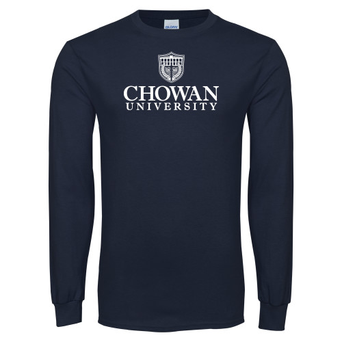  Navy Long Sleeve T-Shirt - Primary Mark