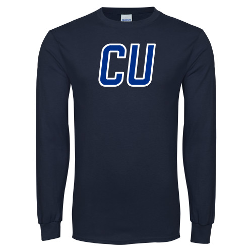  Navy Long Sleeve T-Shirt - CU Mark