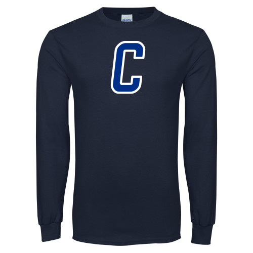  Navy Long Sleeve T-Shirt - Chowan C