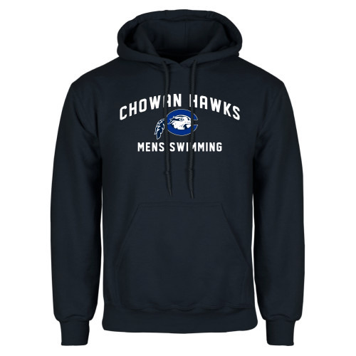  Navy Fleece Hoodie - Chowan Mens Swimming