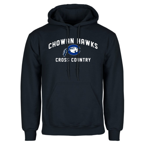  Navy Fleece Hoodie - Chowan Cross Country