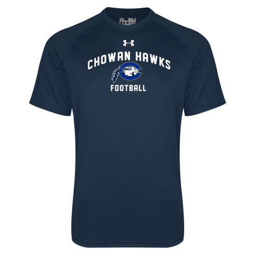  Under Armour Navy Tech Tee - Chowan Football