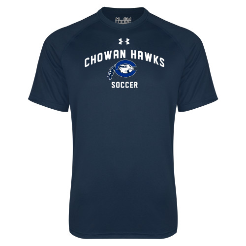  Under Armour Navy Tech Tee - Chowan Soccer