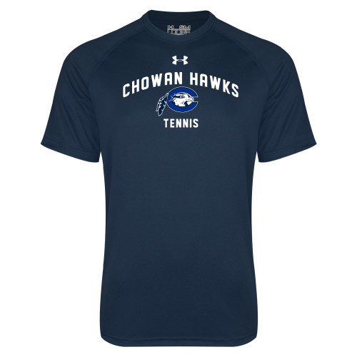  Under Armour Navy Tech Tee - Chowan Tennis