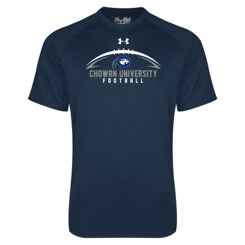  Under Armour Navy Tech Tee - Chowan University Football