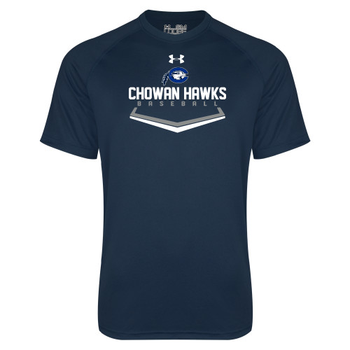  Under Armour Navy Tech Tee - Chowan Hawks Baseball