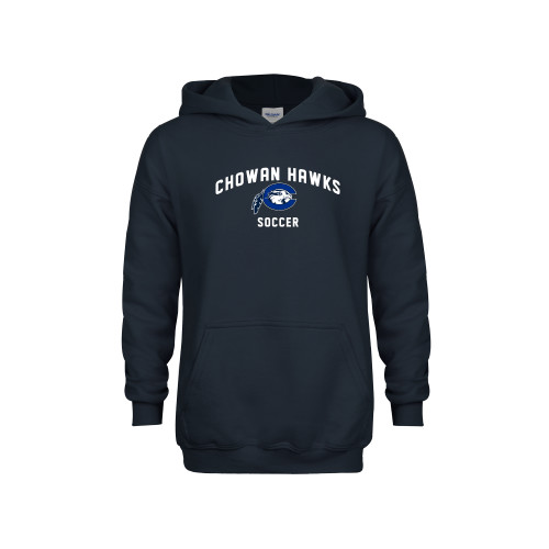  Youth Navy Fleece Hoodie - Chowan Soccer