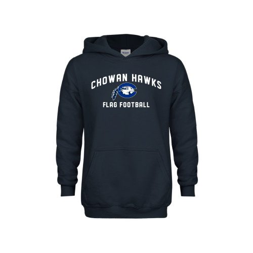  Youth Navy Fleece Hoodie - Flag Football