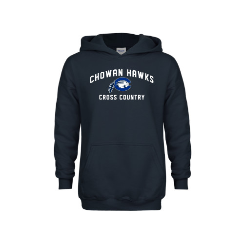  Youth Navy Fleece Hoodie - Chowan Cross Country