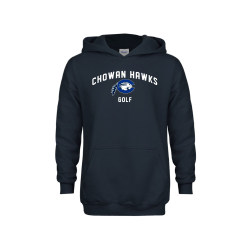  Youth Navy Fleece Hoodie - Chowan Golf