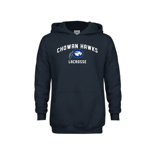  Youth Navy Fleece Hoodie - Chowan Lacrosse