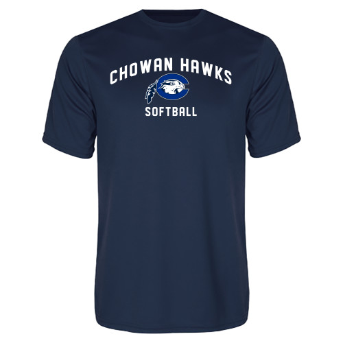  Navy Performance Tee - Chowan Softball